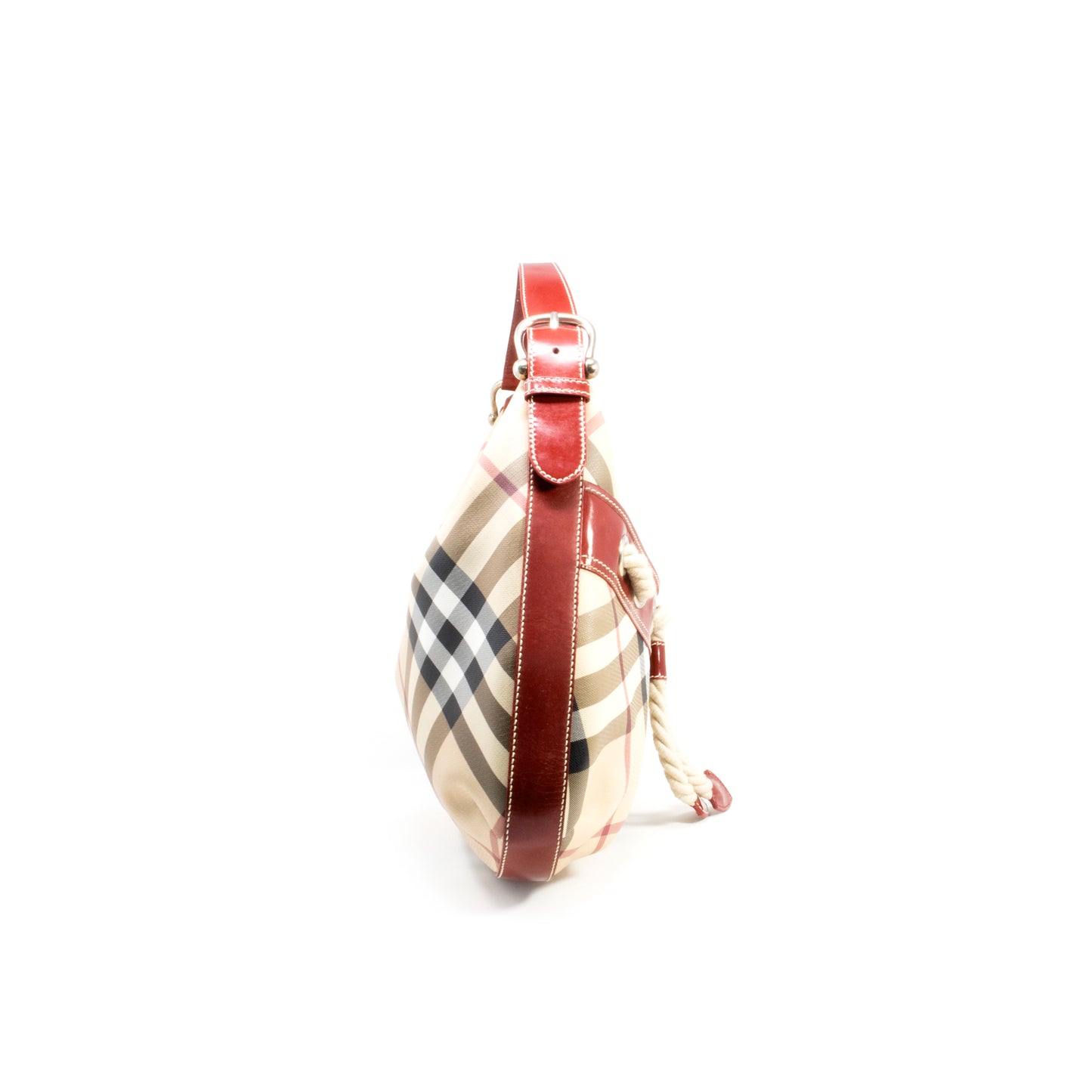 Burberry Check String Bag