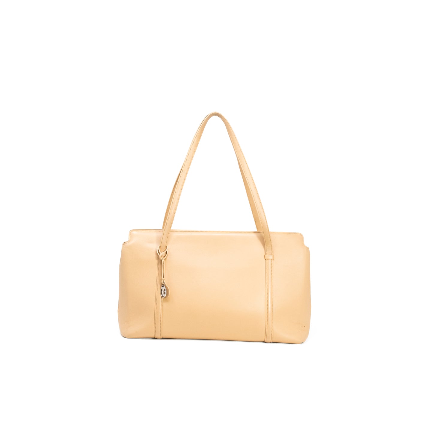 Cartier Grained Leather Shoulder Bag