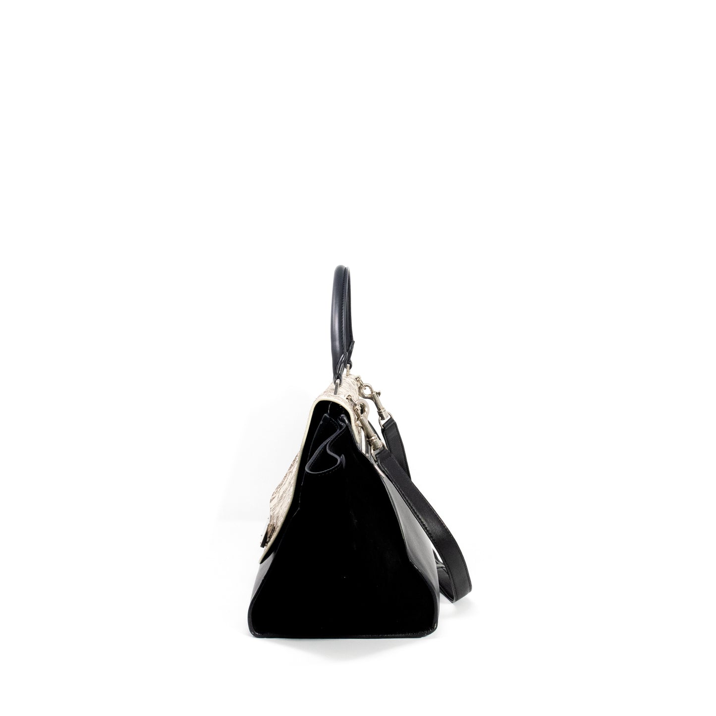 Celine Small Python Trapeze Bag