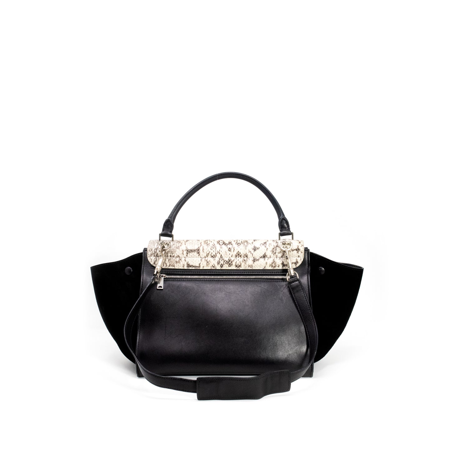 Celine Small Python Trapeze Bag