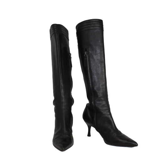 Black Salvatore Ferragamo Boots  Talla 8
