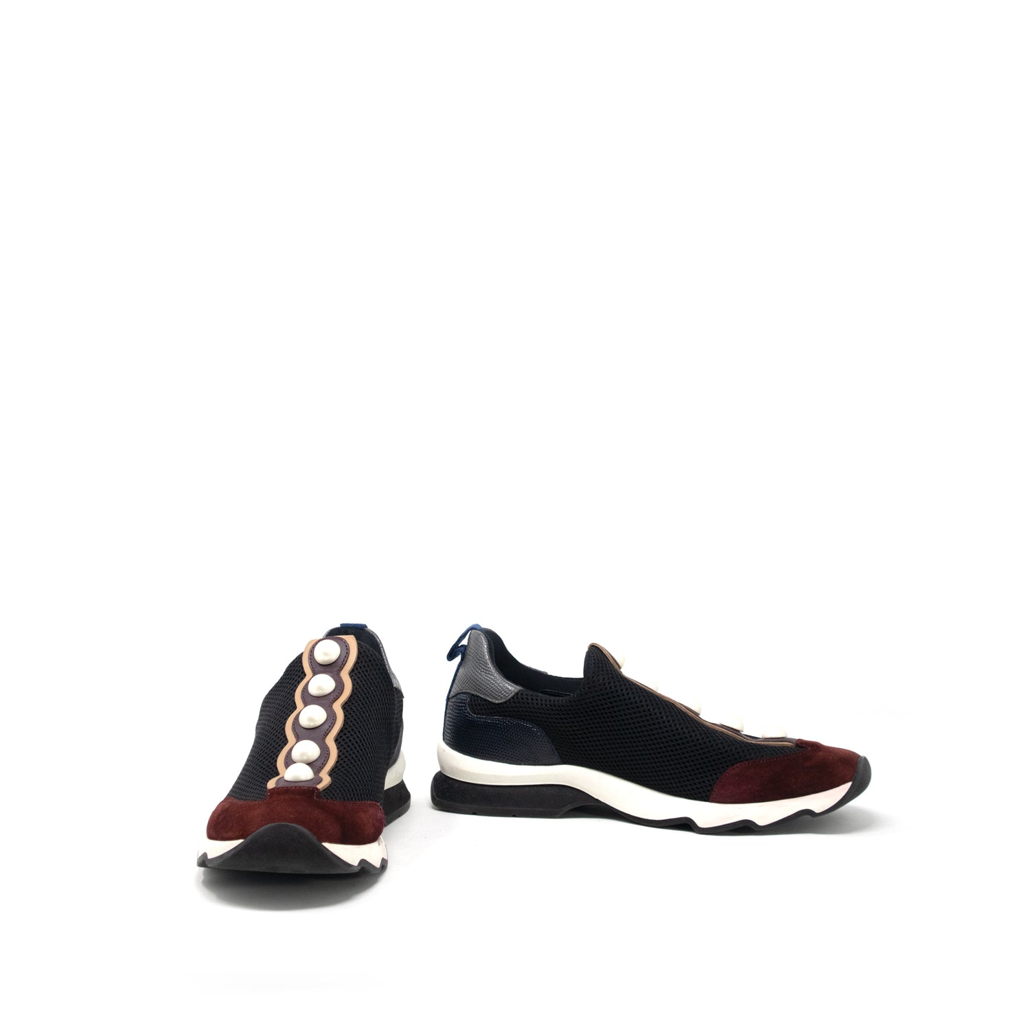 Fendi store pearl sneakers