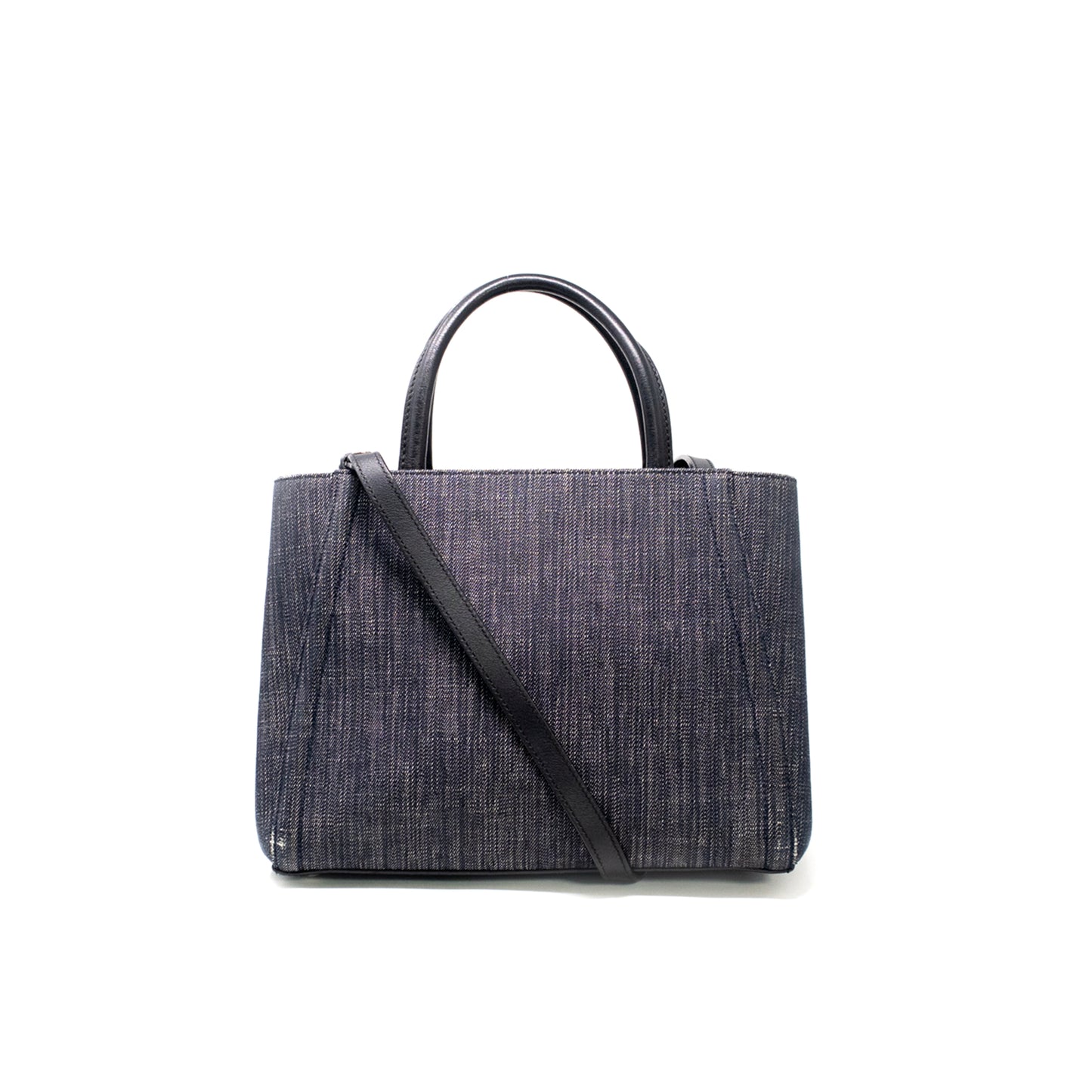 Fendi Blue Denim Petite Sac 2jours