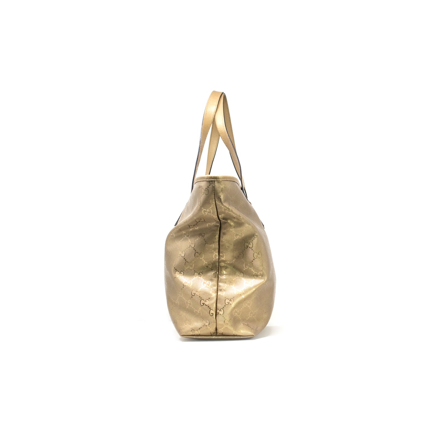 Gucci Gold Gg Tote Bag