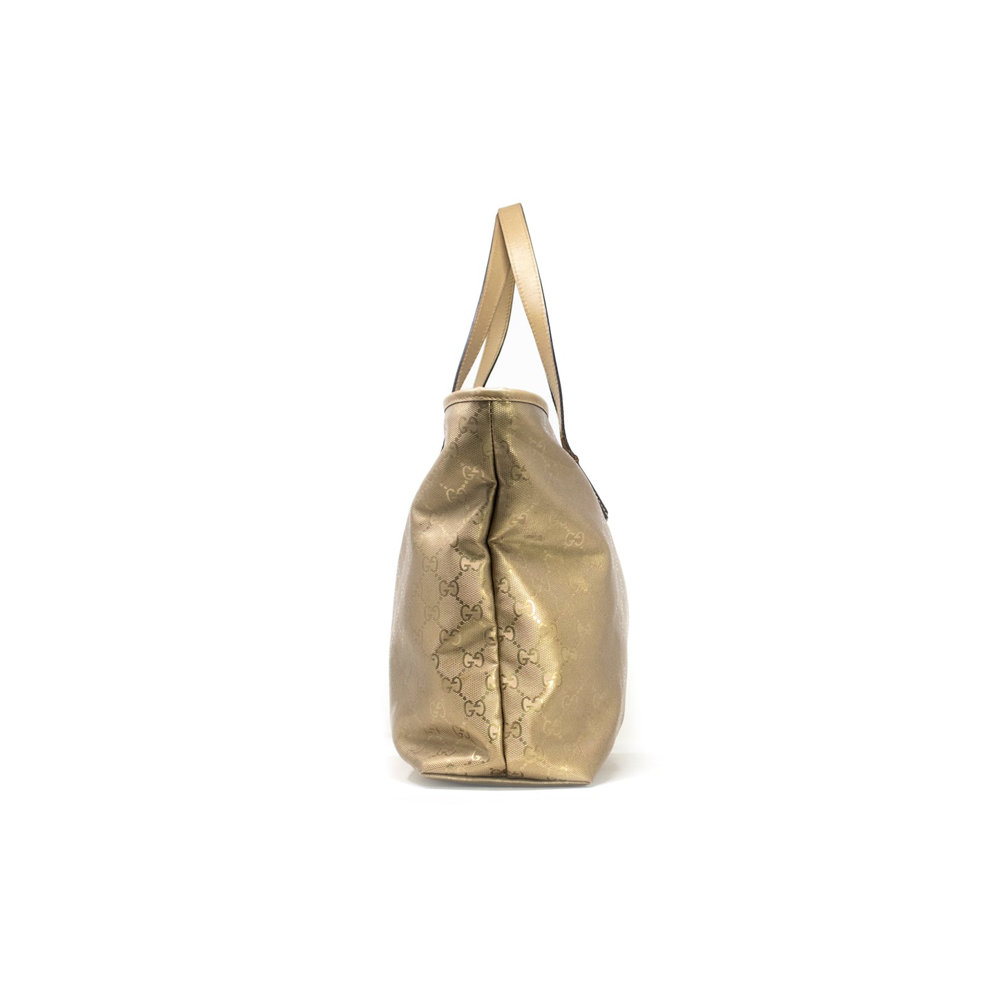 Gucci Gold Gg Tote Bag