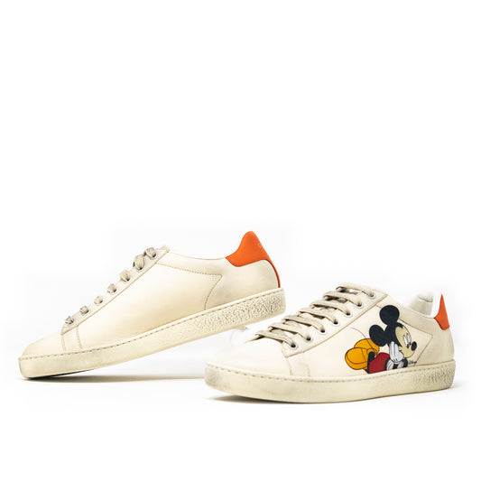 Gucci Leather Disney Sneakers - Talla 36.5