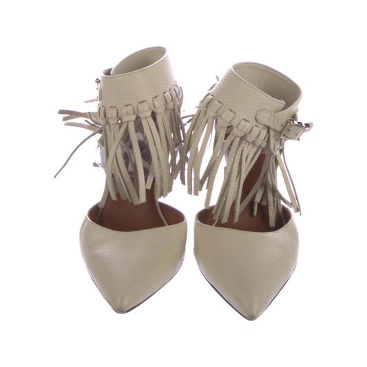 Valentino Leather Cutout Accent Dórsay Pumps Talla 38