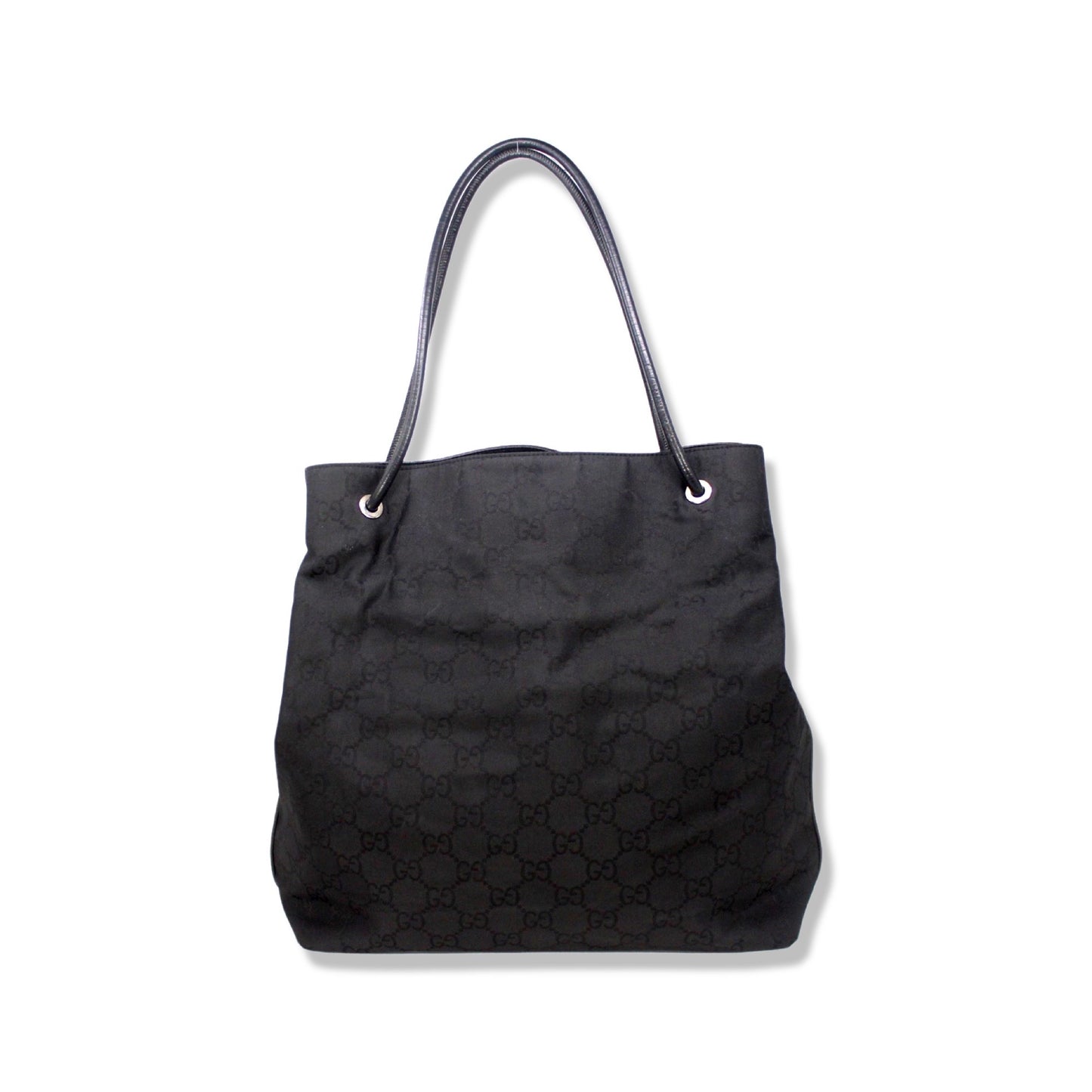 Gucci Canvas Tote Bag Black