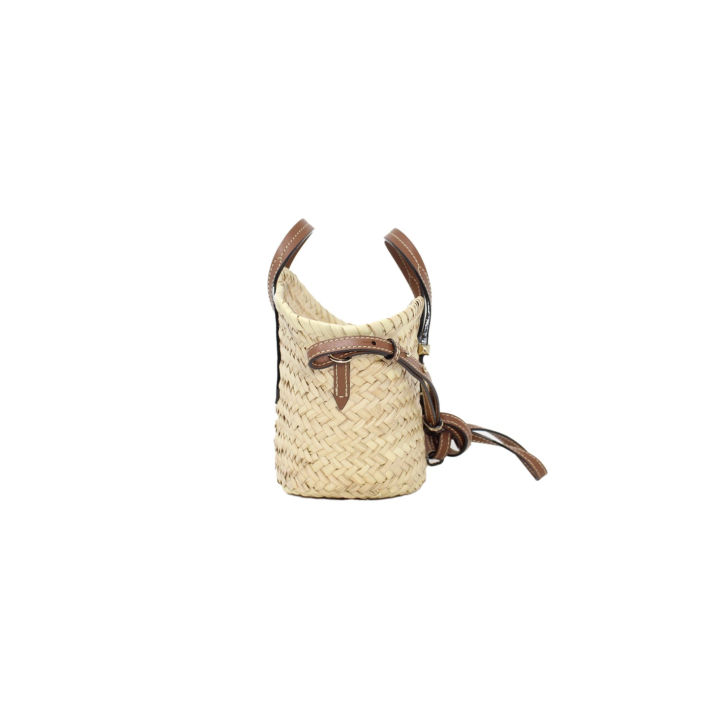 Jimmy Choo Macy Inter-Woven Tot Bag
Height 7"
Width 14.25"