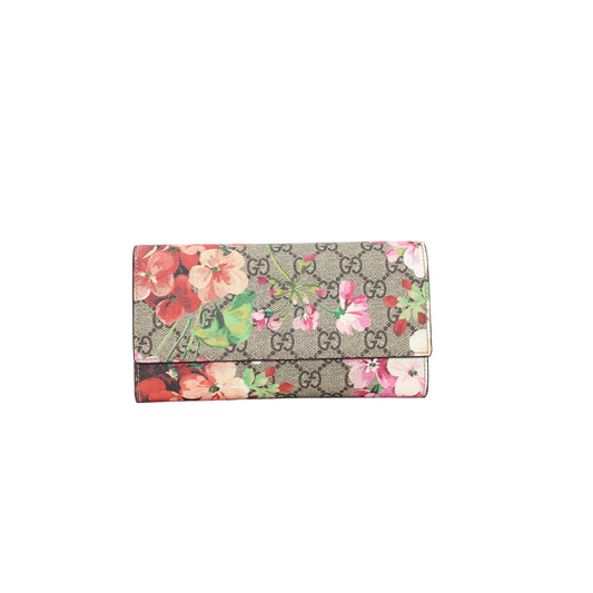 Gucci GG Blooms flap wallet with box and dustbag