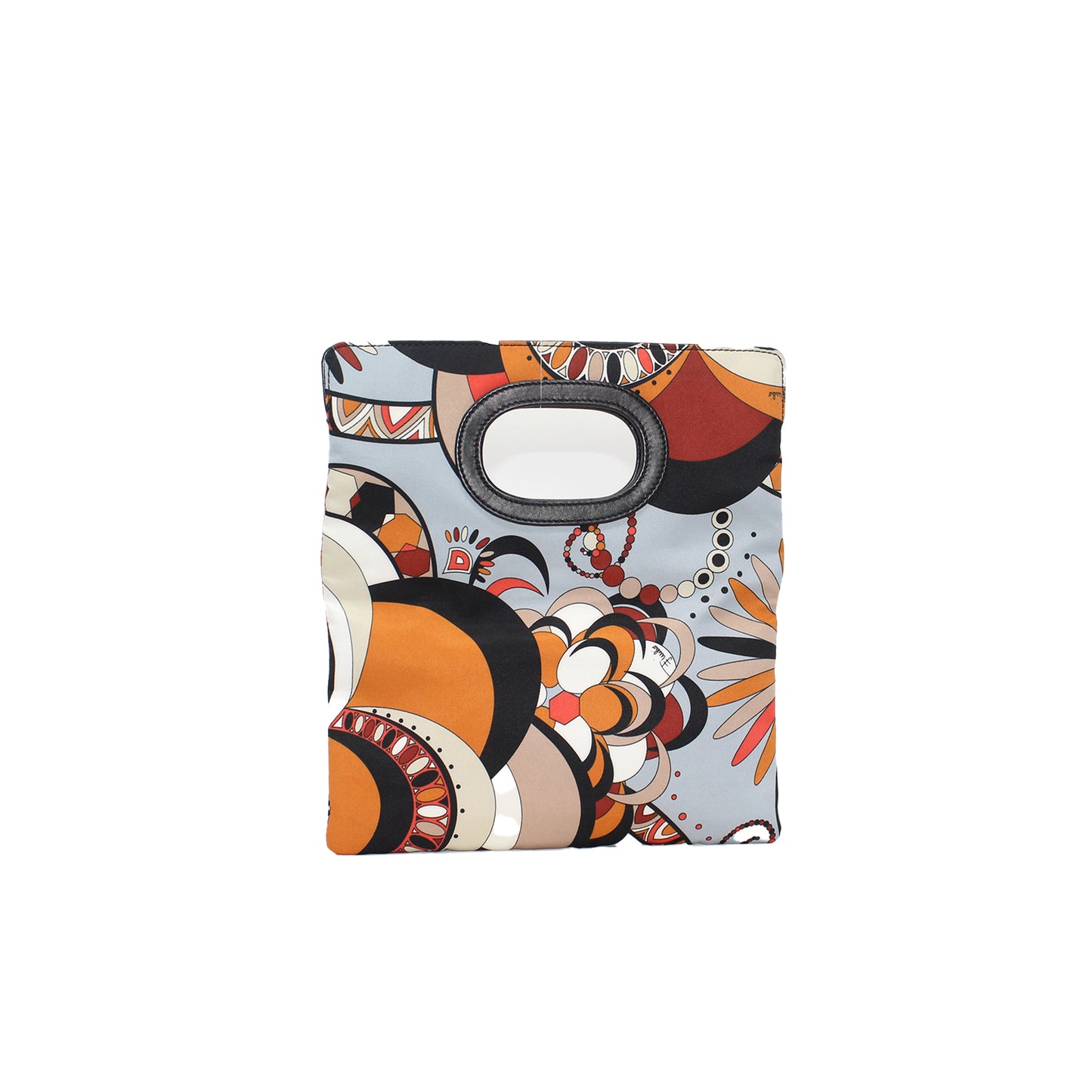 Pucci print clutch bag with dustbag