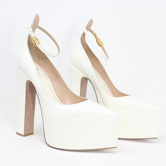 Valentino Garavani Patent Leather Ankle strap Pumps Talla 38 With box and dustbag