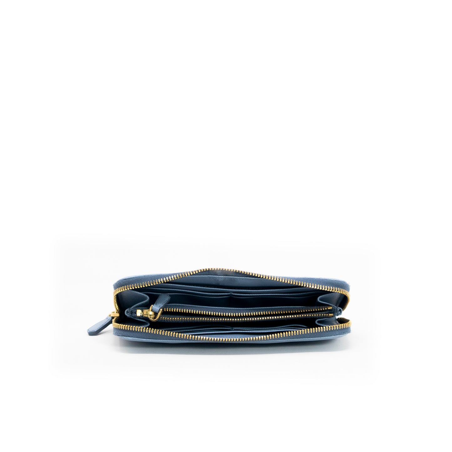 Prada All Around Zipper Wallet