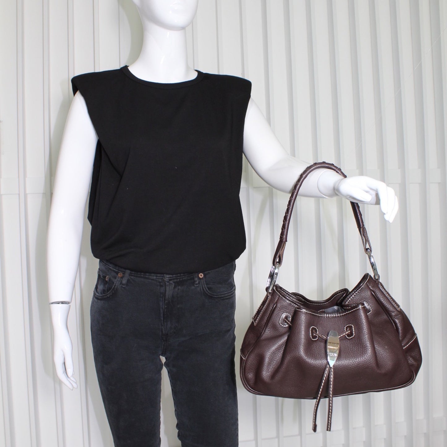 Tod Leather shoulder bag