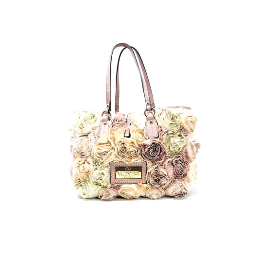 Valentino Rosie Flower Tote